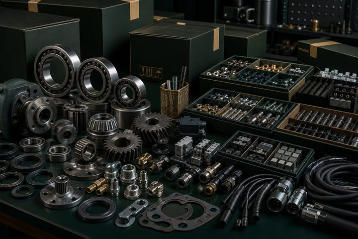 Components and spare parts