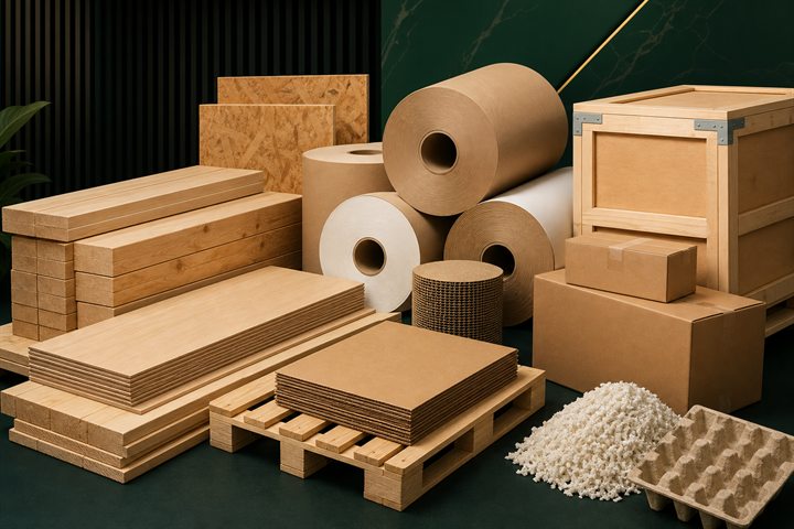 Timber, paper and packaging