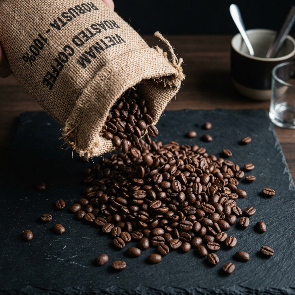 Roasted coffee